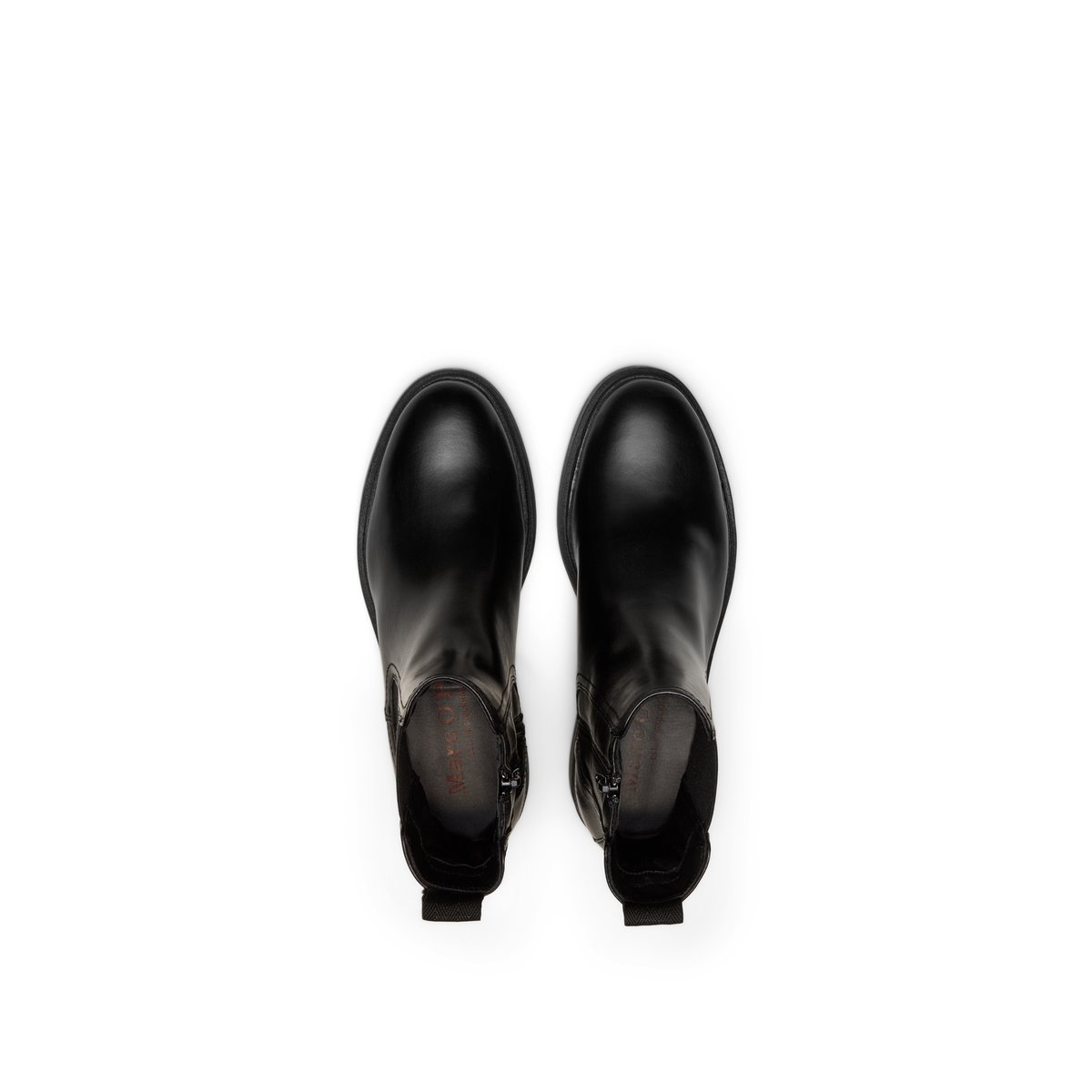 Bottes Chelsea avec une fermeture éclair intérieure très pratique noir, MARC O'POLO