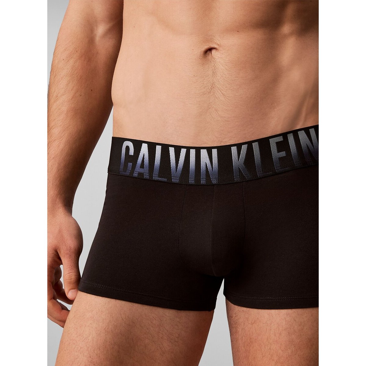 Lot de 3 caleçons, Intense Power Cotton noir + noir + noir, CALVIN KLEIN UNDERWEAR