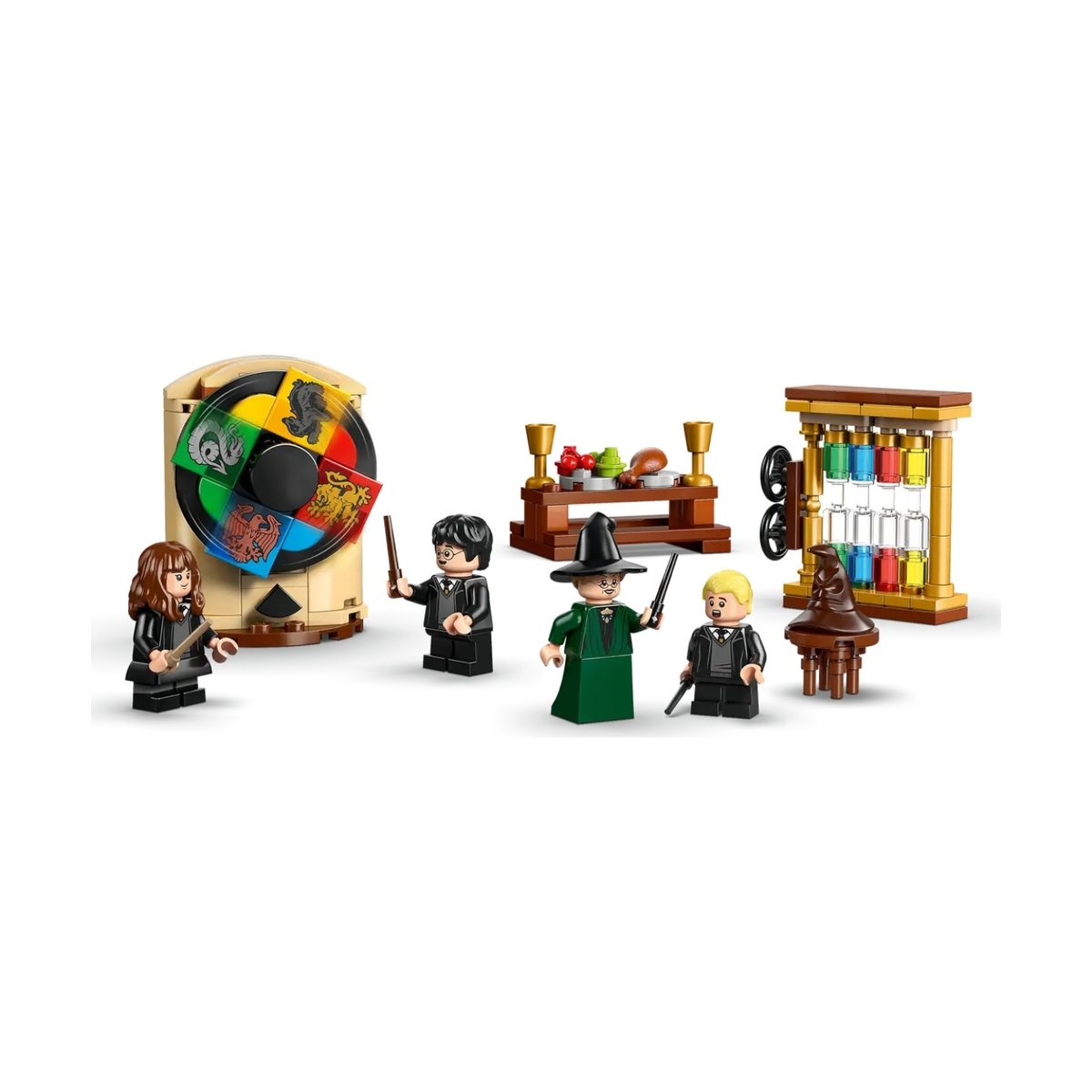 Harry Potter La cérémonie du Choixpeau magique multicolore, LEGO