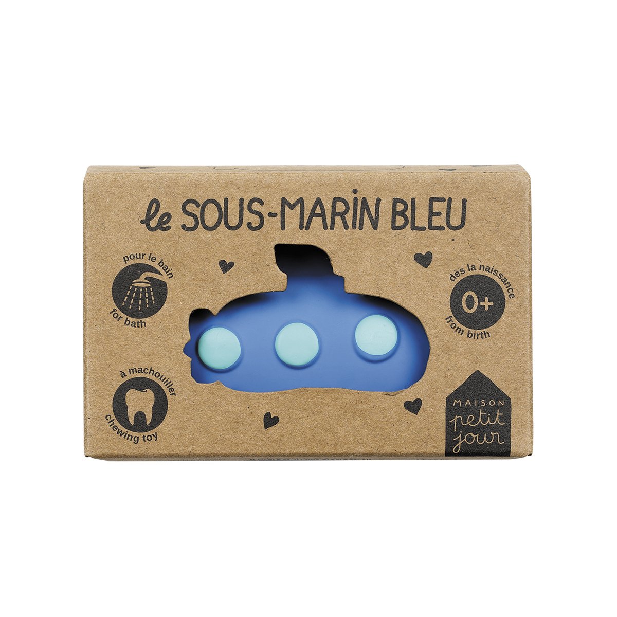 Jouet de bain - SOUS-MARIN bleu, PETIT JOUR