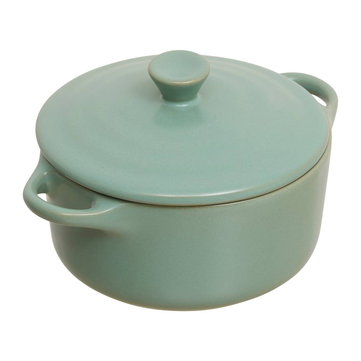 Cocotte D10cm en grès ESSENTIELS noir, 5FIVE SIMPLY SMART