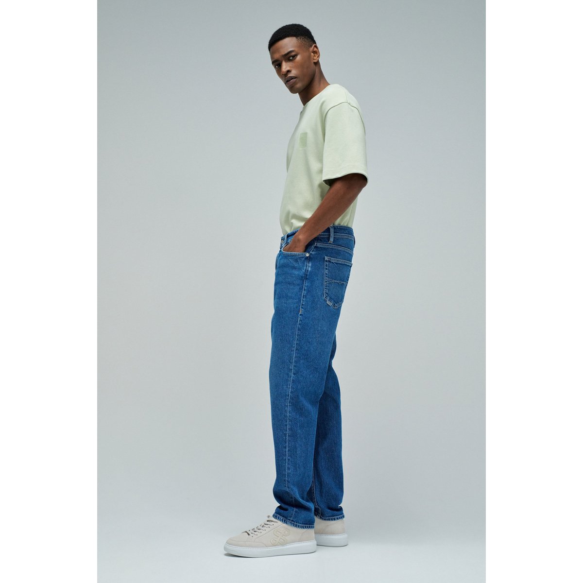 JEAN RELAXED FIT bleu denim, SALSA JEANS