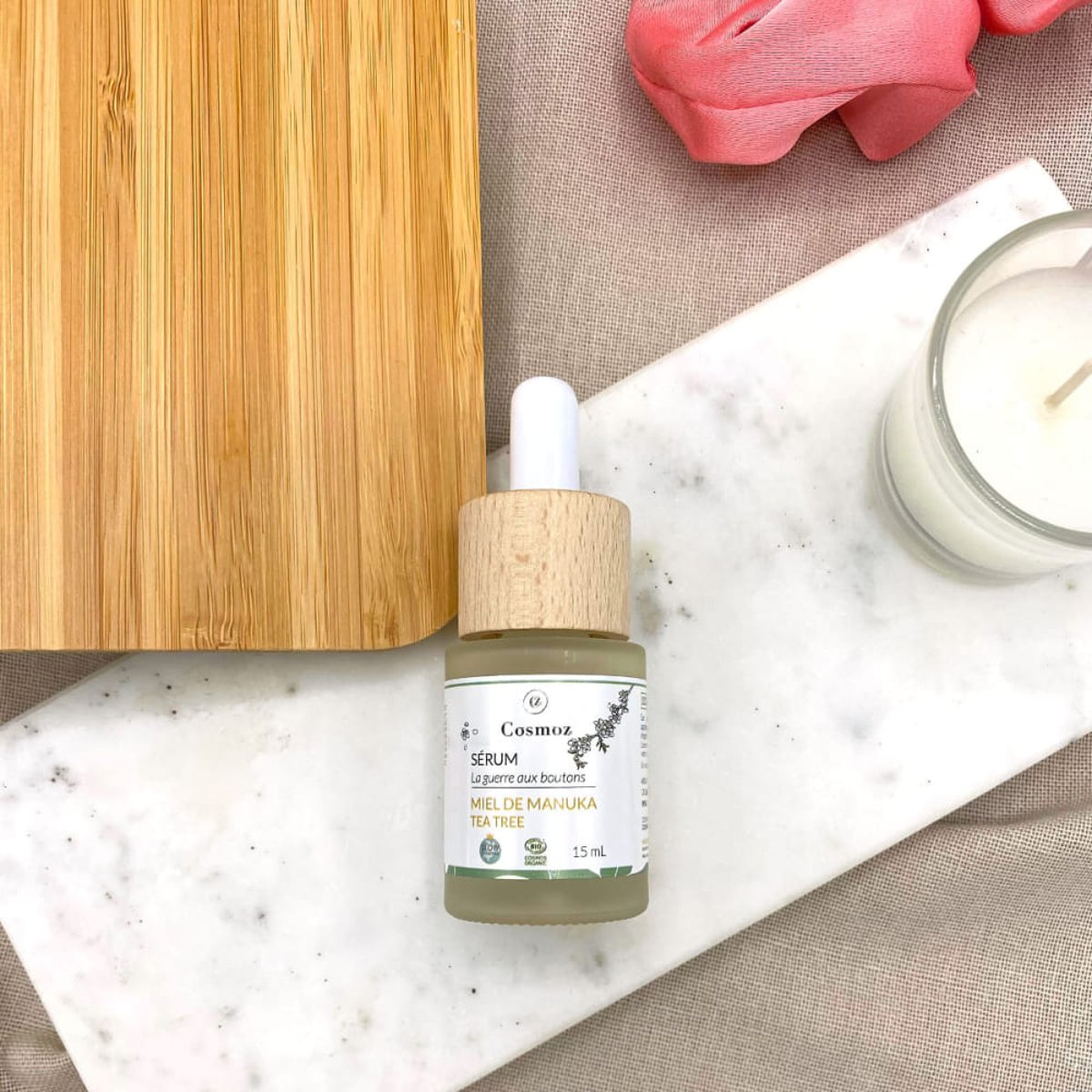 Sérum anti-imperfections contre l'acné au miel de Manuka couleur unique, COSMOZ