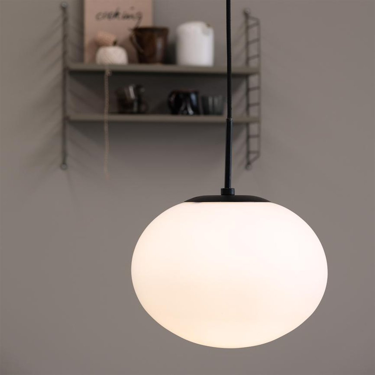 Suspension en Métal / verre PRINCESS noir, DYBERG LARSEN
