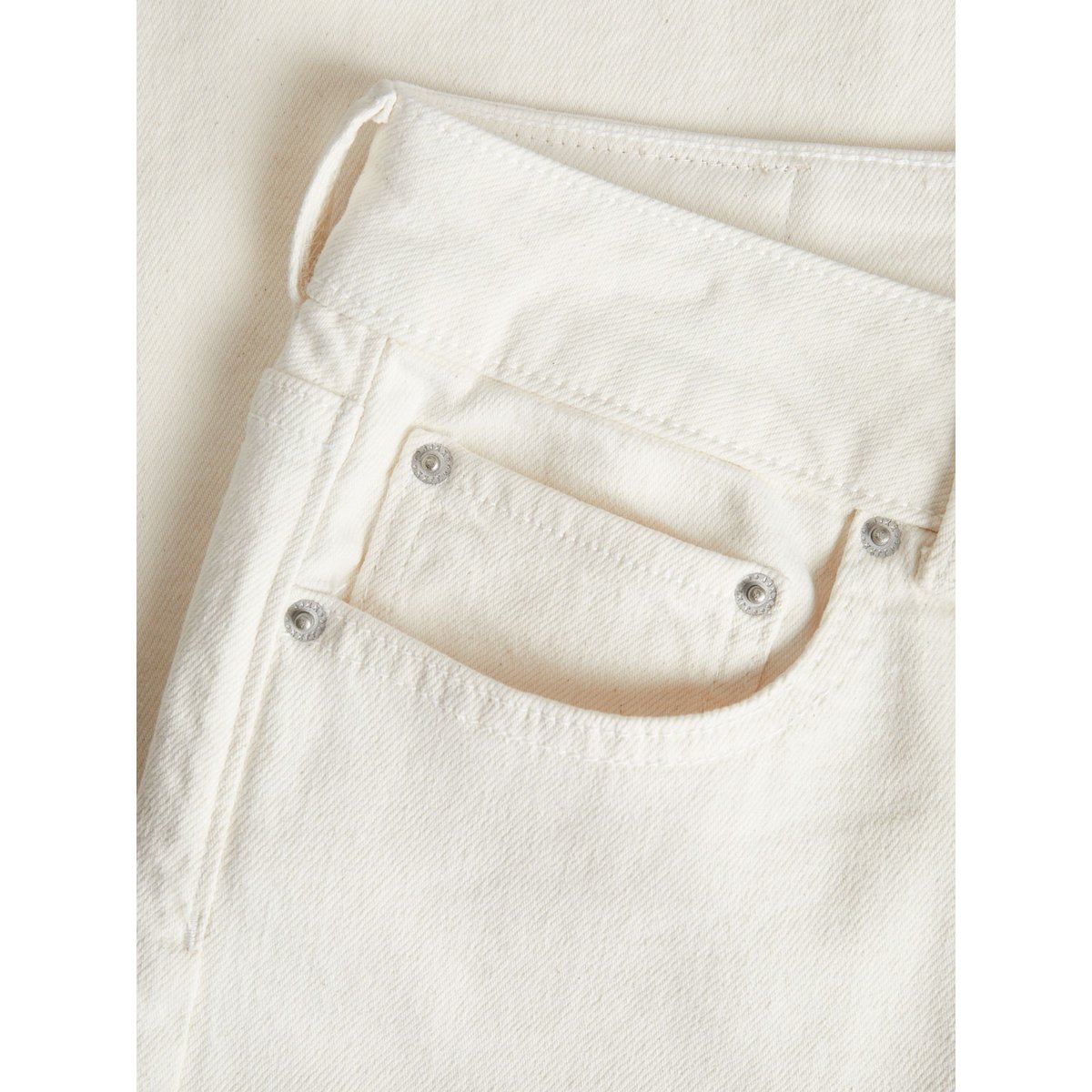 Jean À Coupe Large white denim, JJXX
