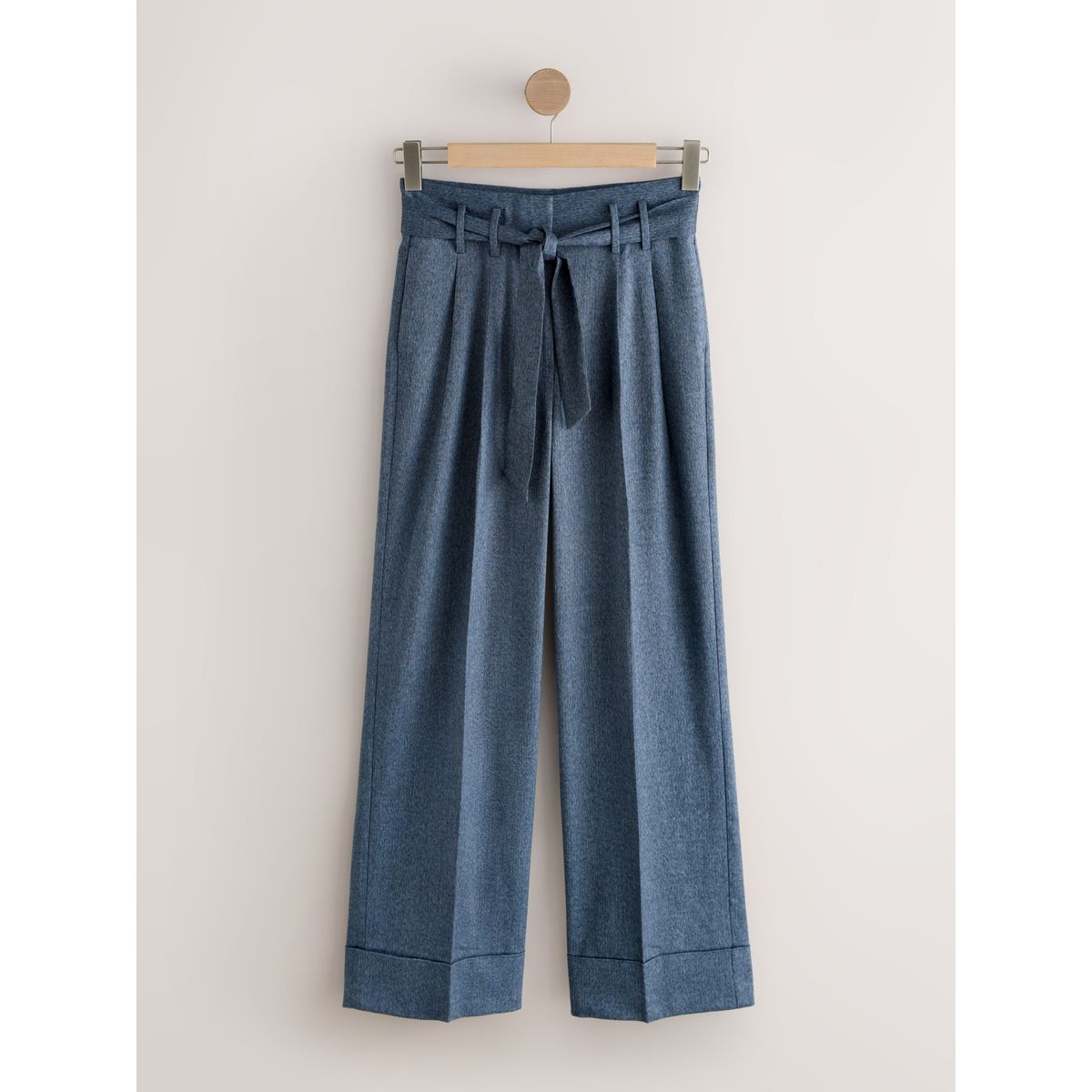 Pantalon large à ceinture jean, NEXT