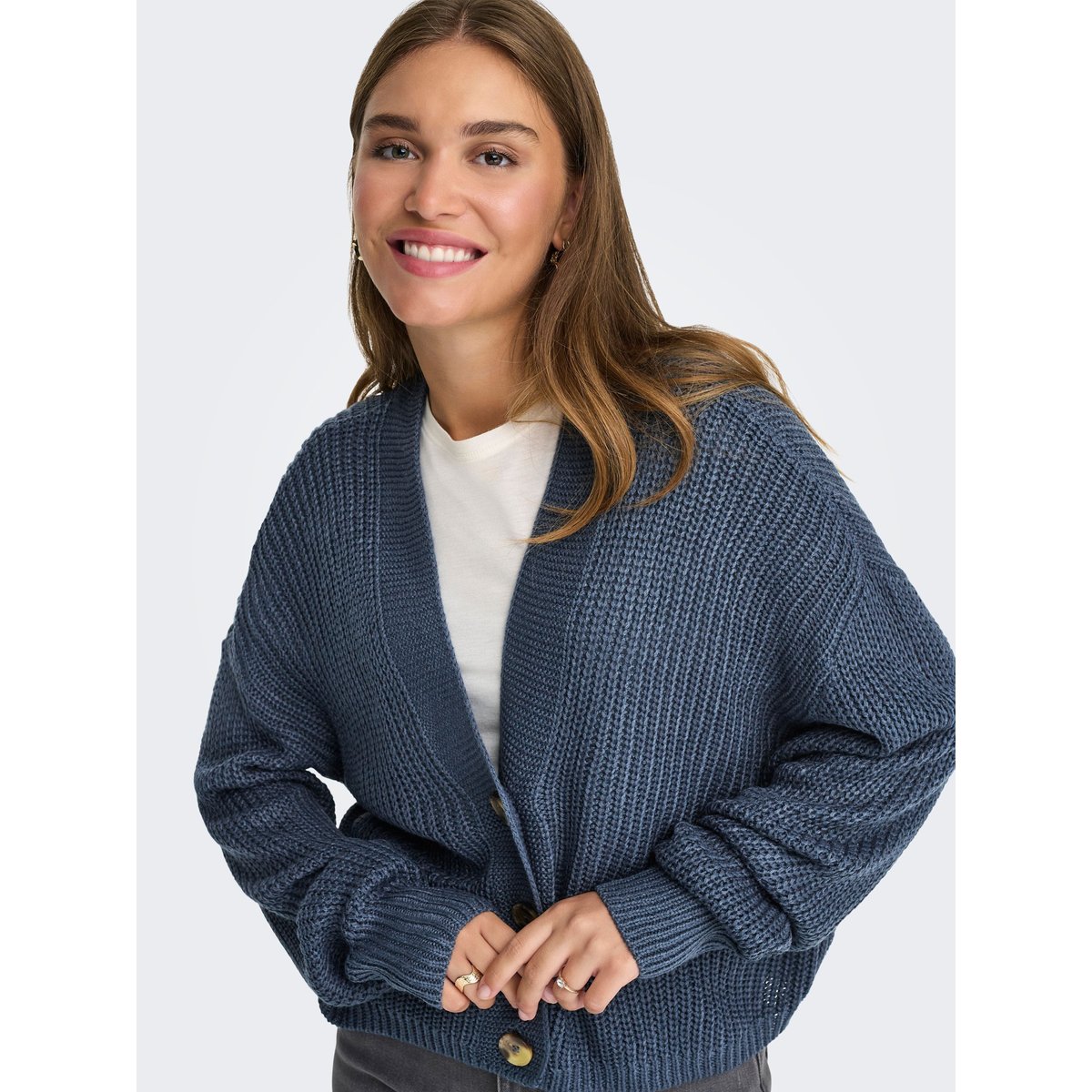 Cardigan vintage indigo, ONLY