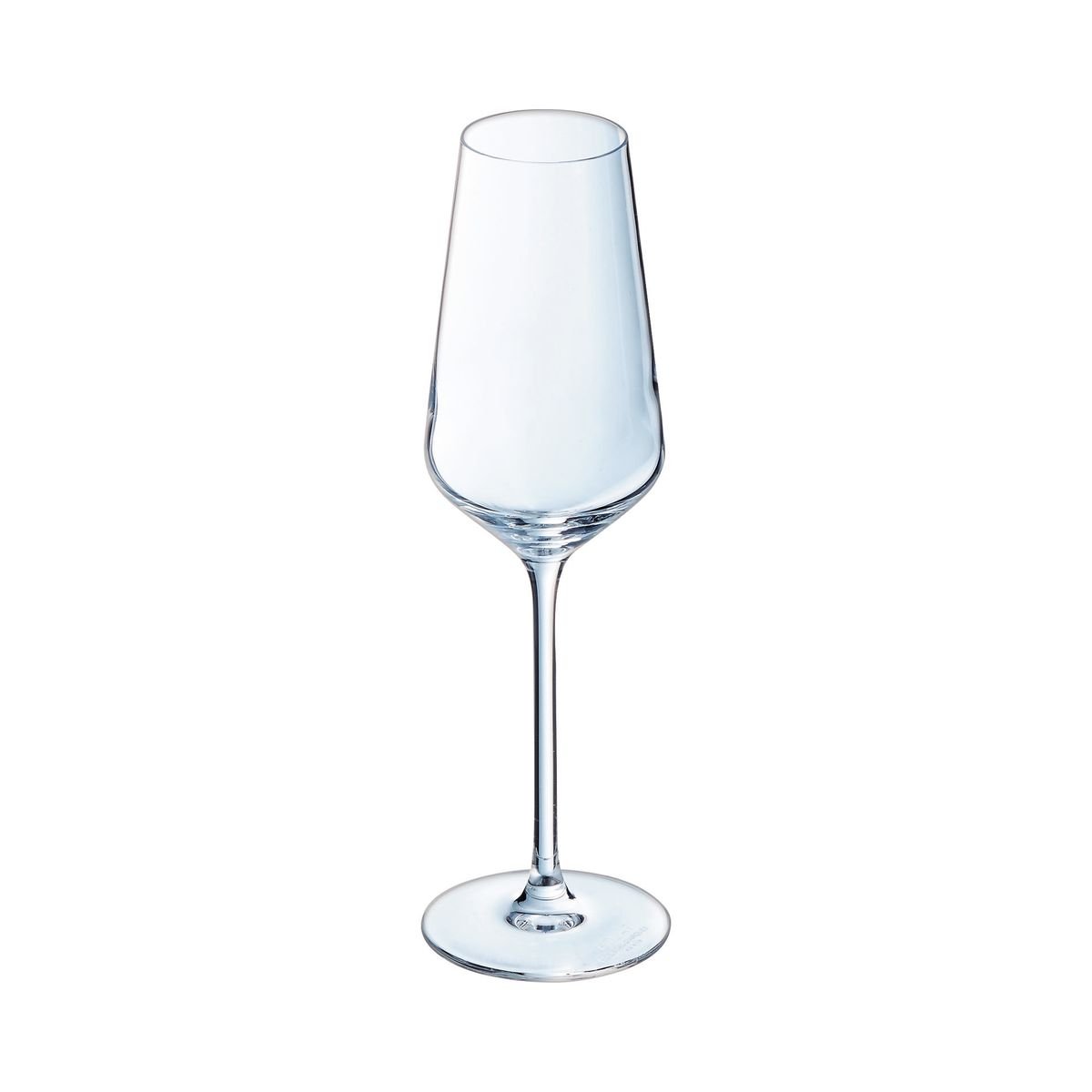 6 flûtes à champagne 21cl -ULTIME transparent, CRISTAL D ARQUES