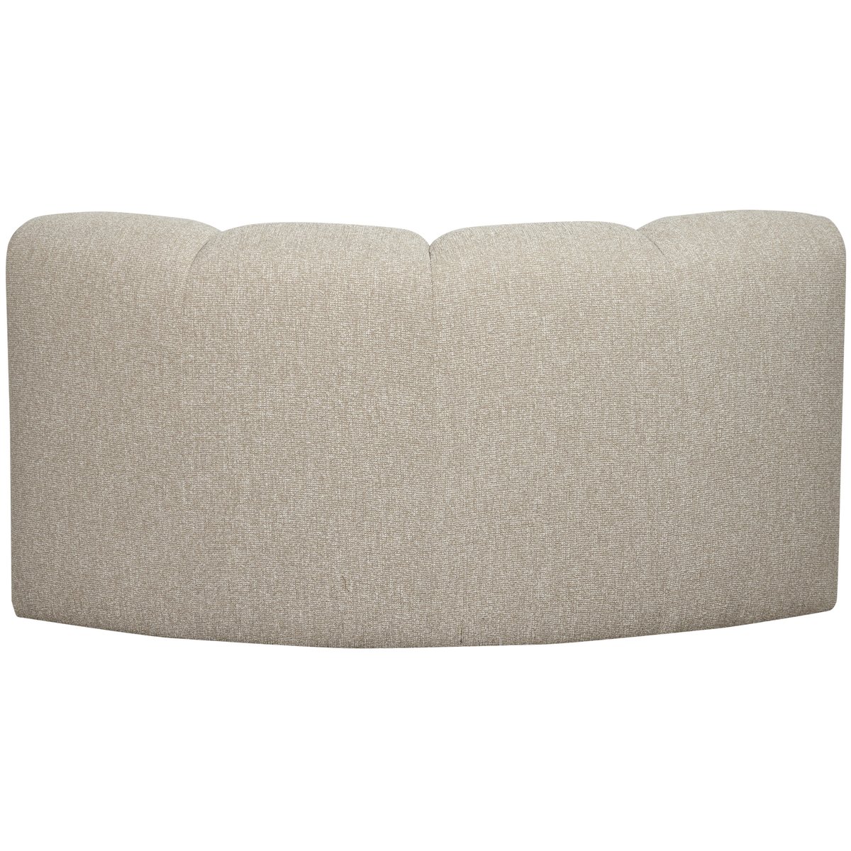 Élément de canapé d'angle de bouclé MOJO beige, WOOOD