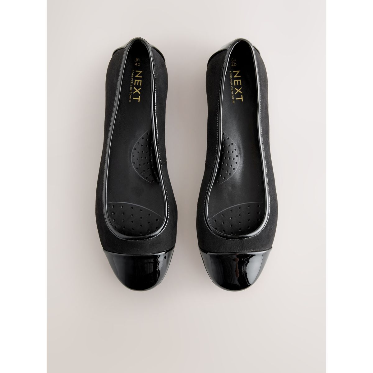 Ballerines à bout renforcé forever comfort® noir, NEXT