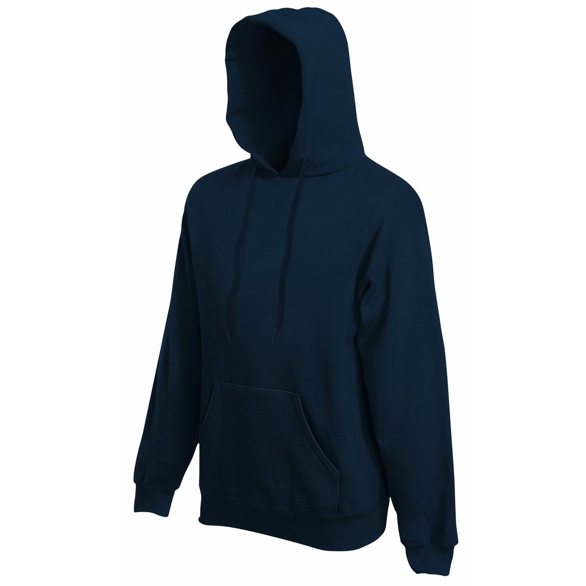 Sweat à capuche bleu marine, FRUIT OF THE LOOM