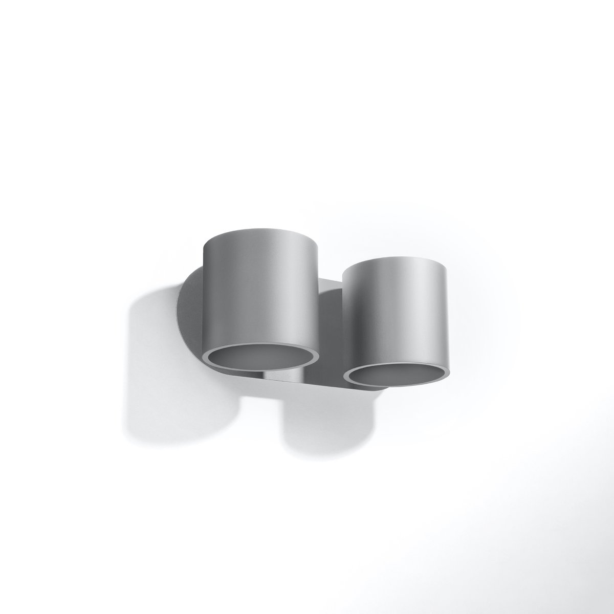 Applique Aluminium Gris G9 2 Orbis gris, EDEN
