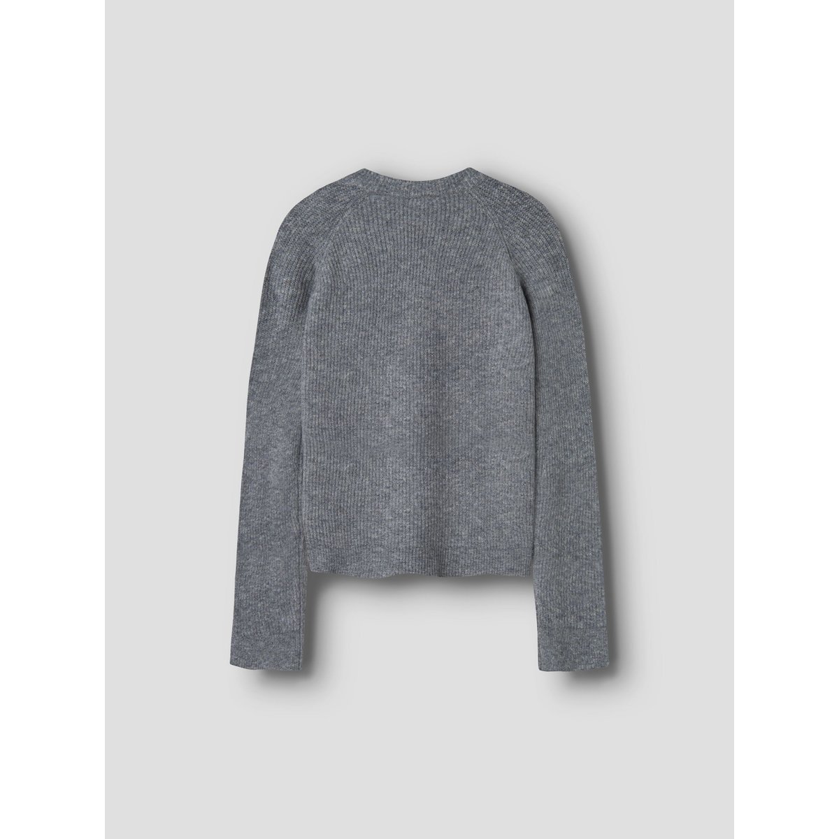 Pull En Maille grey melange, NAME IT