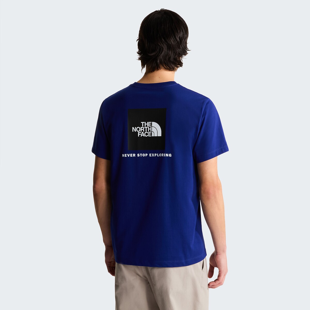 T-shirt met korte mouwen, Box blauw, THE NORTH FACE