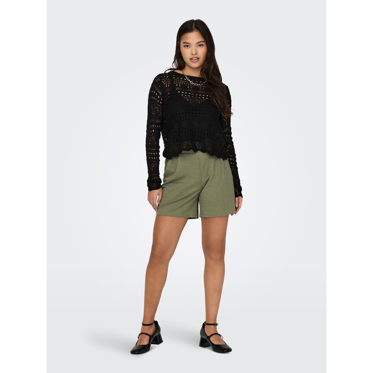 Pull En Maille black 1, JDY