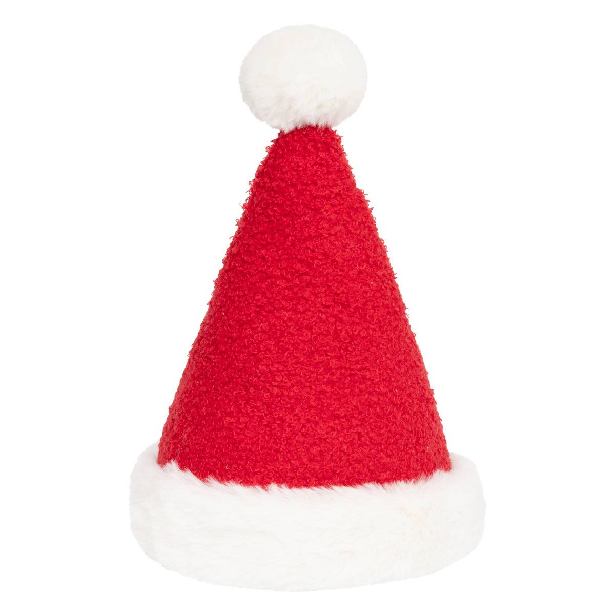 Cale-porte bonnet de Père Noël marron, FEERIC LIGHTS & CHRISTMAS
