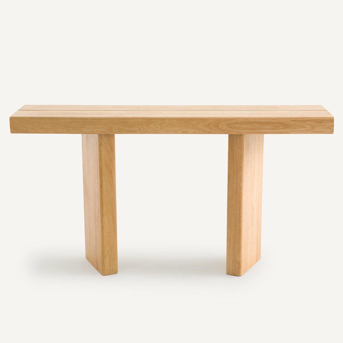 Console chêne et plaqué L140 cm, Olaga chêne naturel, AM.PM
