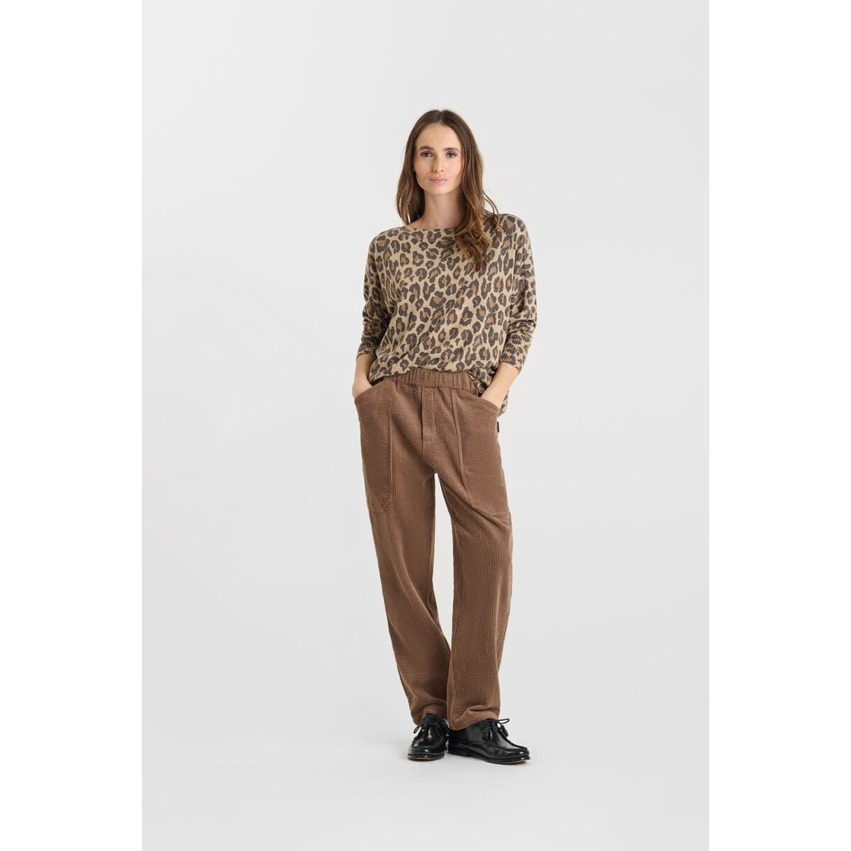 Pull LUDO leopard, LE TEMPS DES CERISES