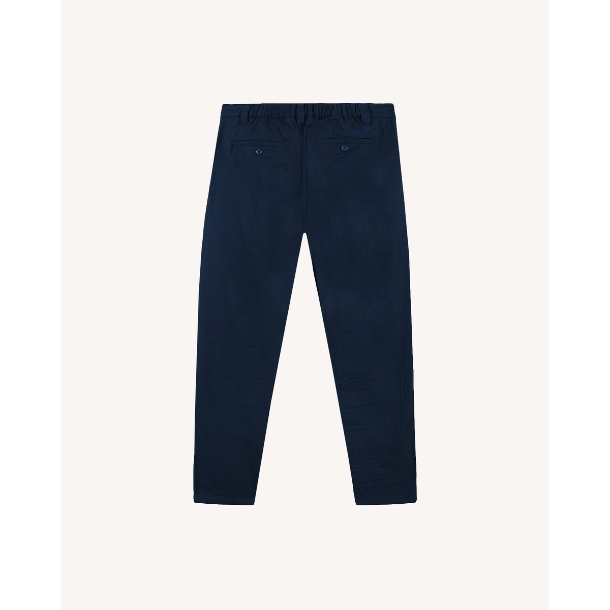 Chino en toile bleu foncé, FAGUO