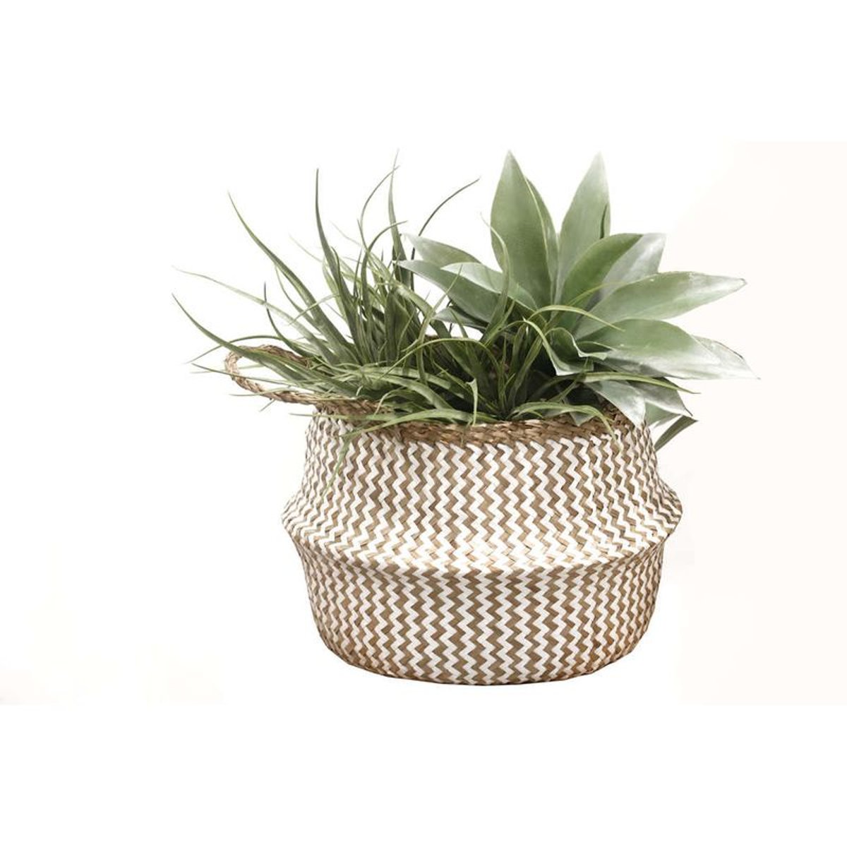 COMPACTOR - Panier de rangement naturel BELLY M - 35 x 35 x H.32 cm - Beige naturel, COMPACTOR