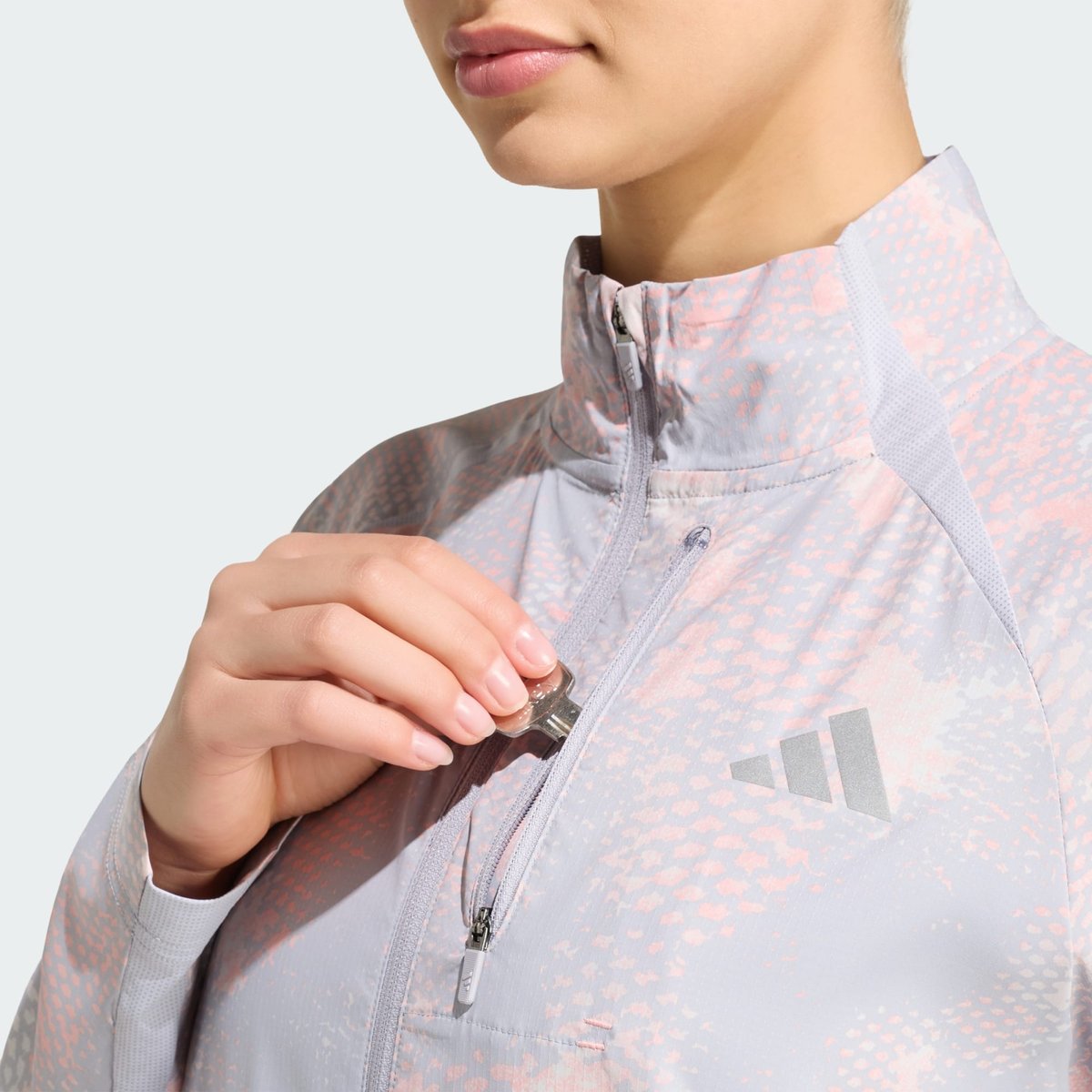 Veste De Running Adi365 Animal Print Iconic Veste De Running Adi365 Animal Print Iconic grey one / semi frozen turbo / glory grey, adidas Performance