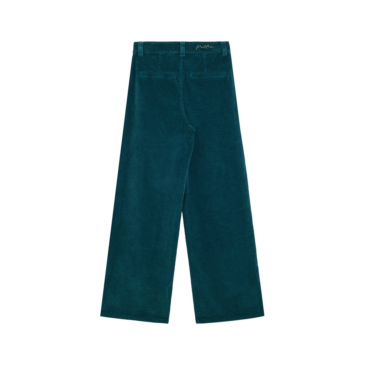 PANTALON JANE VELOURS CORDVERDO vert d'eau, PULLIN