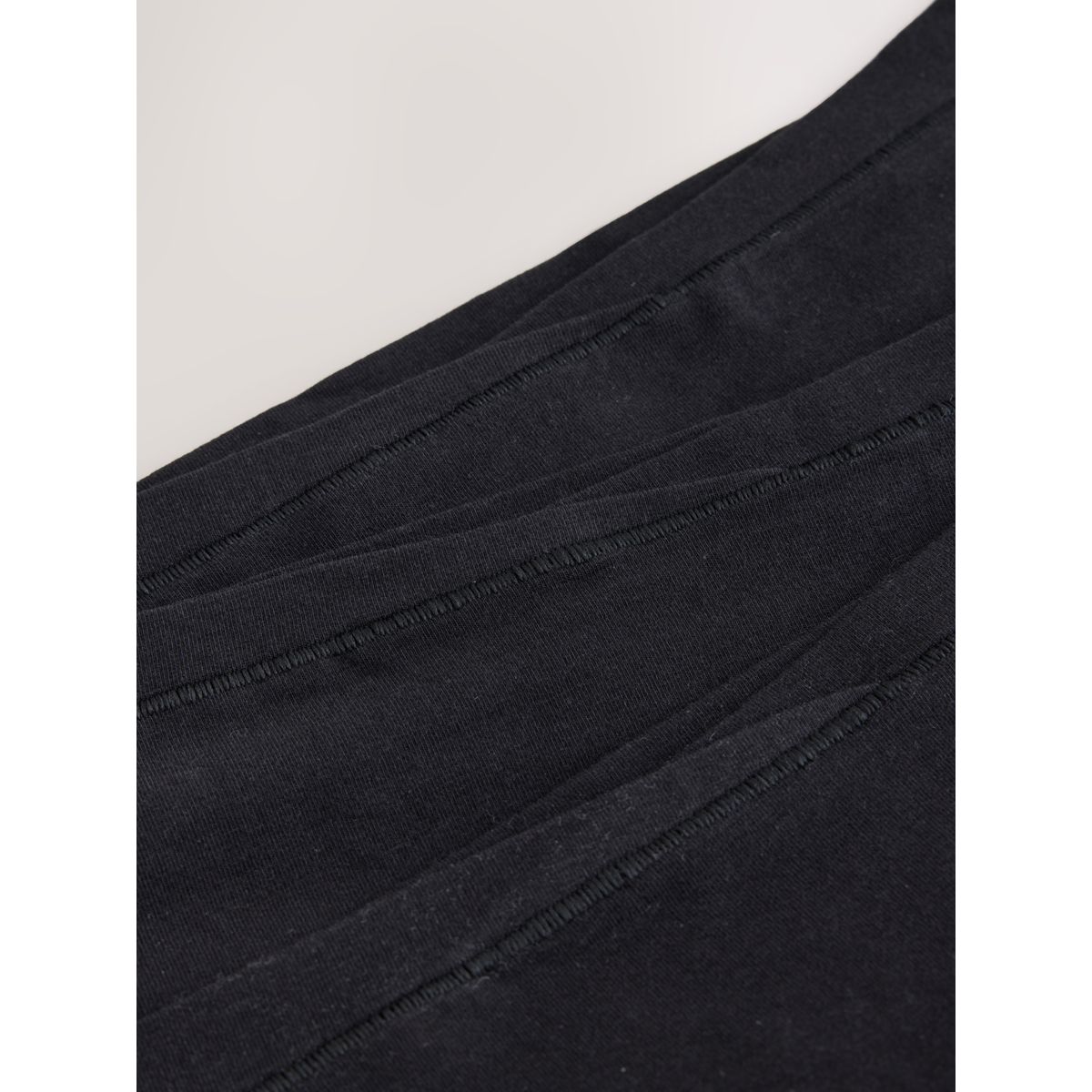 Culotte douce, lot de 3 noir, NEXT