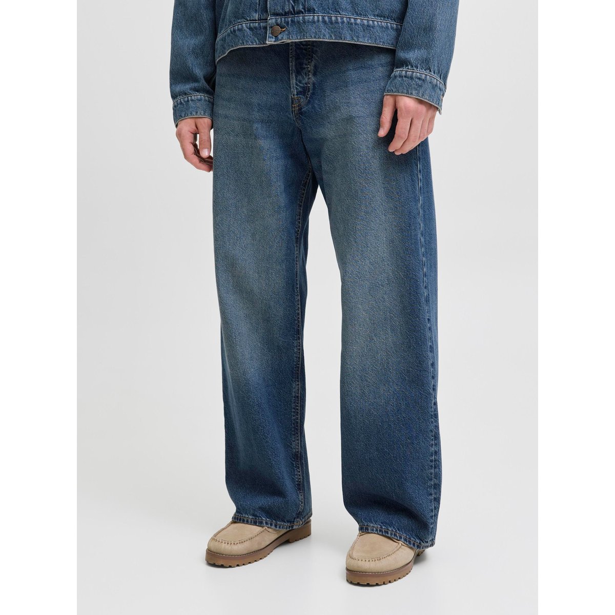 Jean À Coupe Wide blue denim 1, JACK & JONES