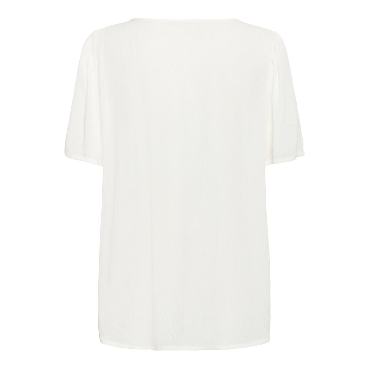 Blouse à manches courtes blanc chalk, KAFFE