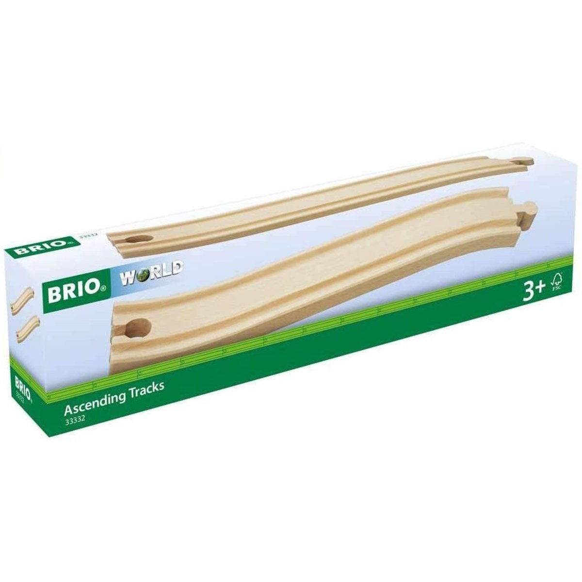 Rails montants beige, BRIO