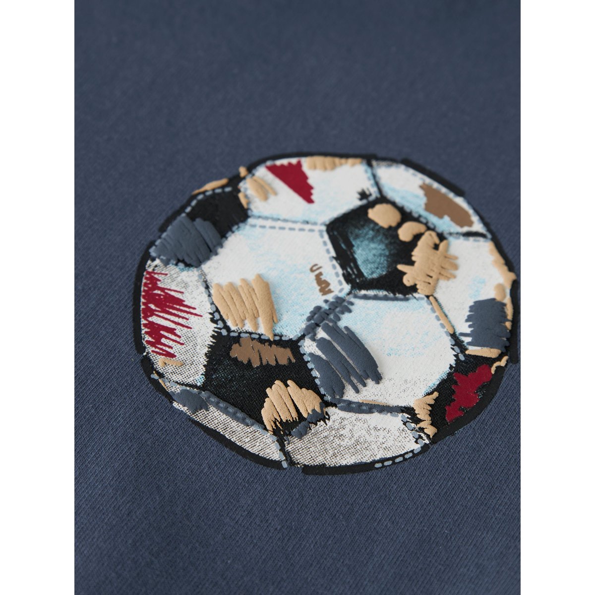 Sweat-Shirt vintage indigo, NAME IT