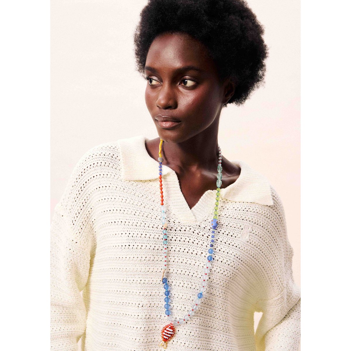 Polo ASTERIA creme, FRNCH