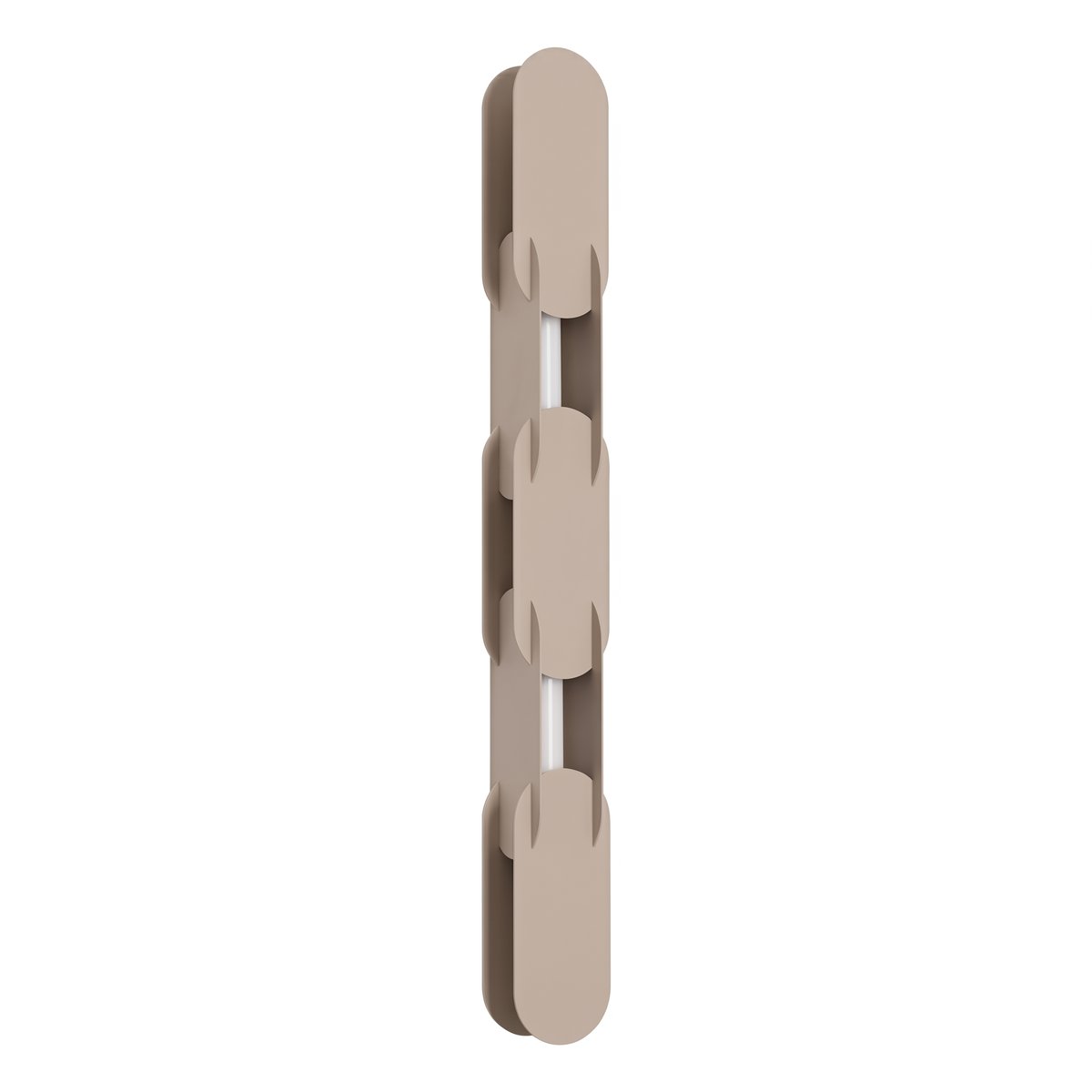 Applique murale Acier Taupe LED 1 Chain taupe, EDEN