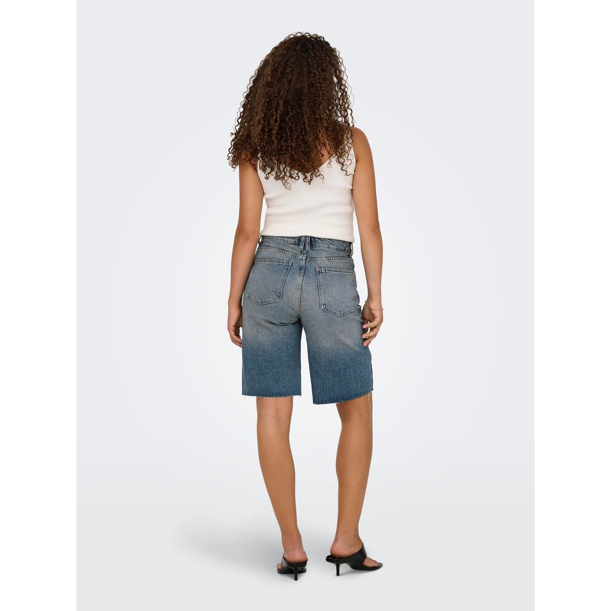Short En Denim medium blue denim, ONLY