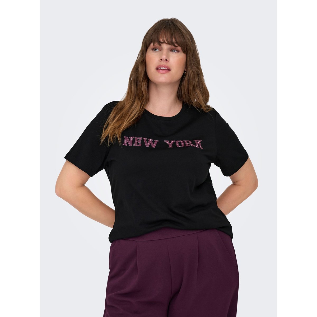 T-Shirt noire - black, ONLY CARMAKOMA