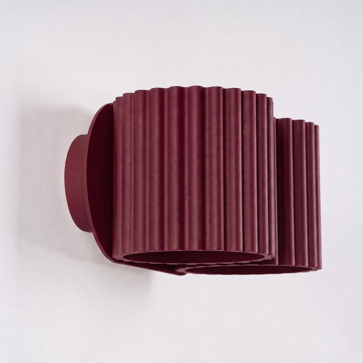 Applique murale Aluminium Bourgogne G9 2 Aura bourgogne, EDEN