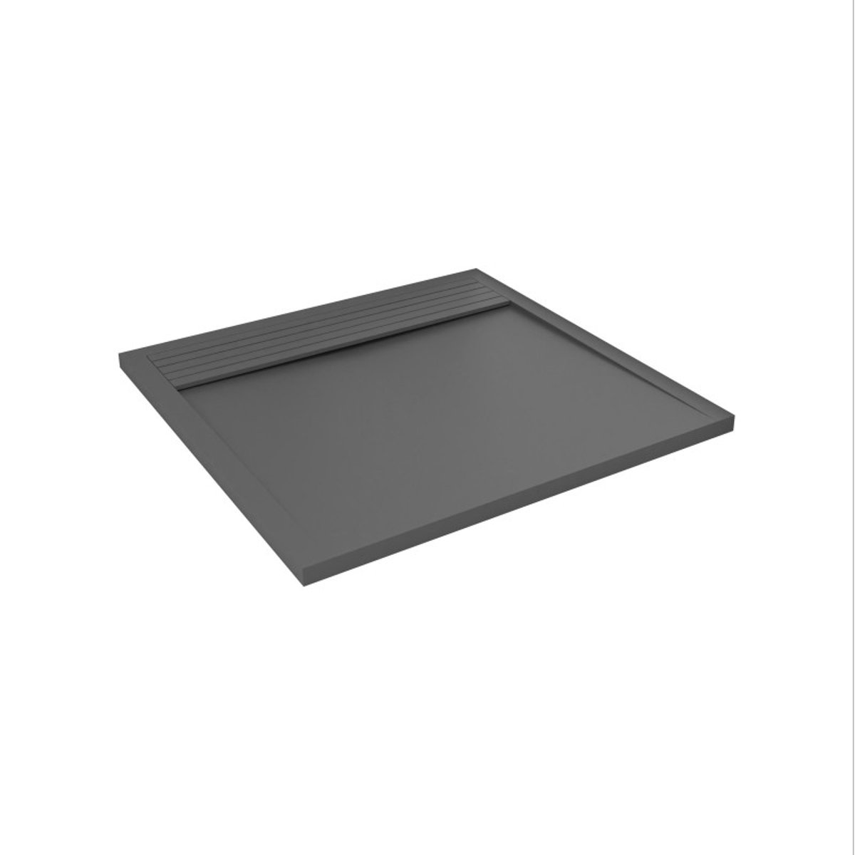 Receveur de douche en béton extra-plat JOSEPH gris, MOB IN