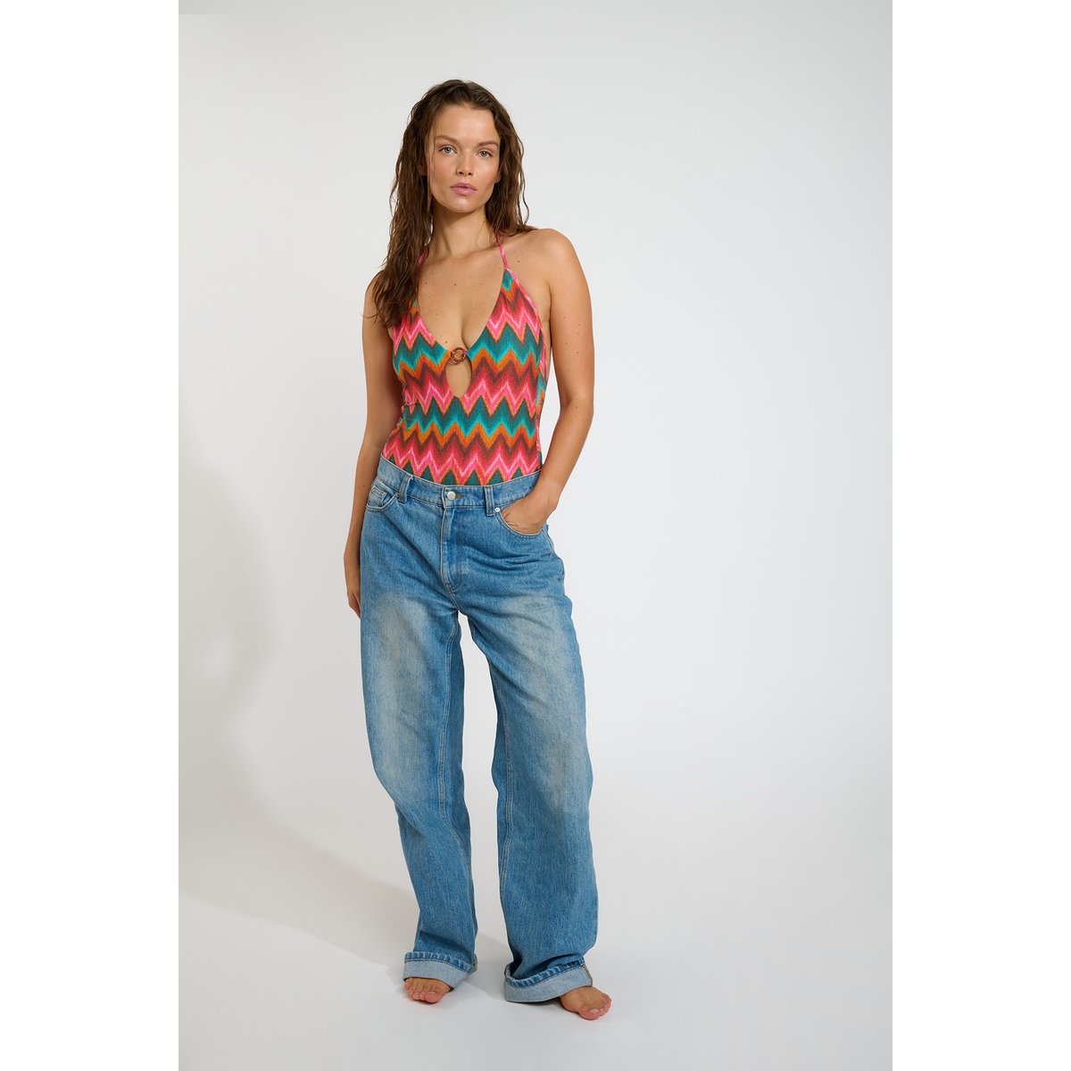 Maillot 1 piece Mirelo - NALIKA orange, BANANA MOON
