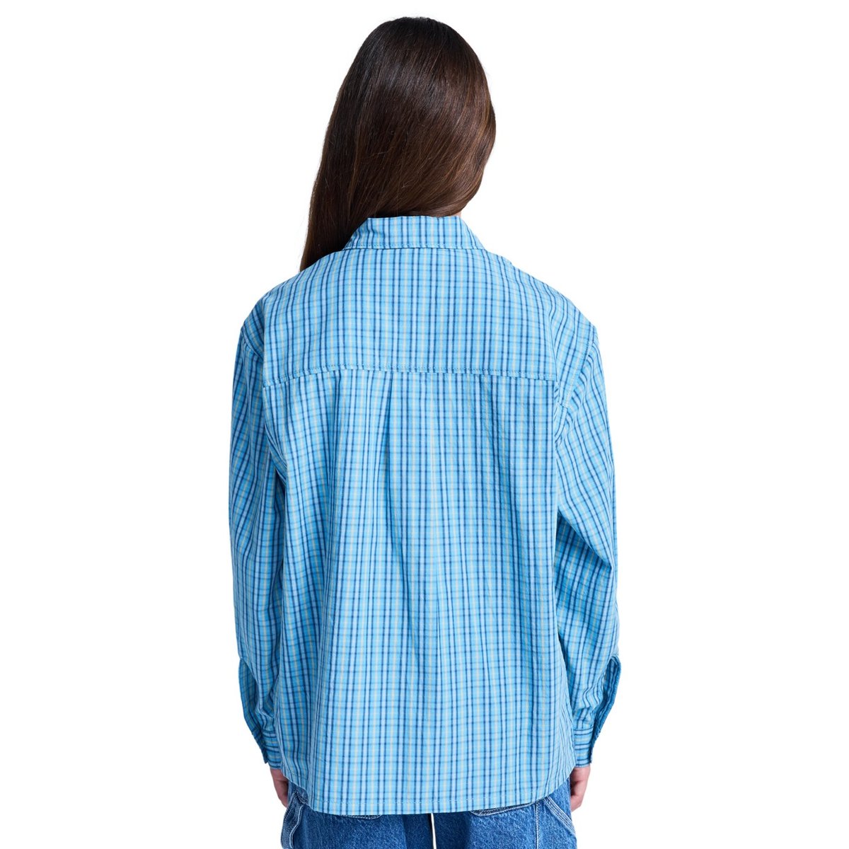 Chemise manches longues NAPKINS Y bleu napkins blue, ELEMENT
