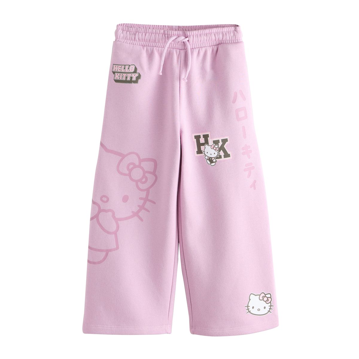 Pantalon de jogging coupe large hello kitty rose, NEXT