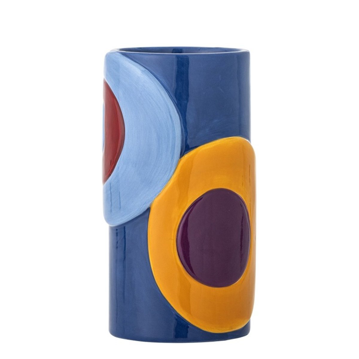 Vase céramique POLIVIA multicolore, BLOOMINGVILLE