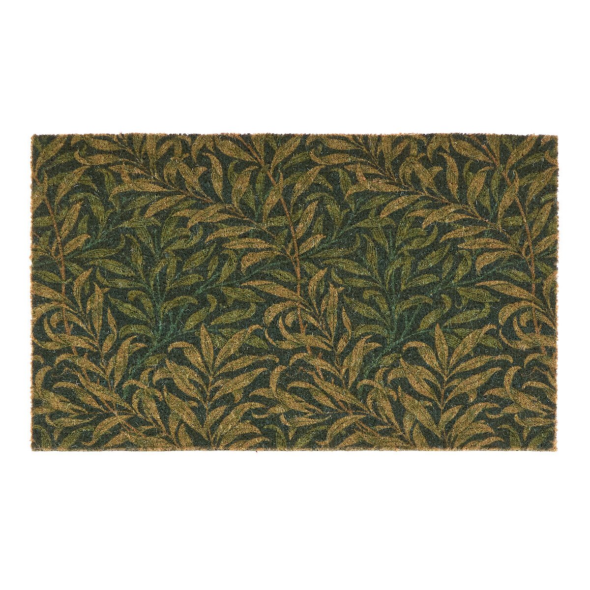 Willowbough Printed Coir Doormat green, MORRIS & CO.