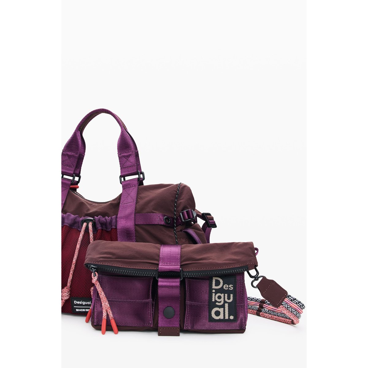 Sac à dos 2 en 1 rouge, DESIGUAL