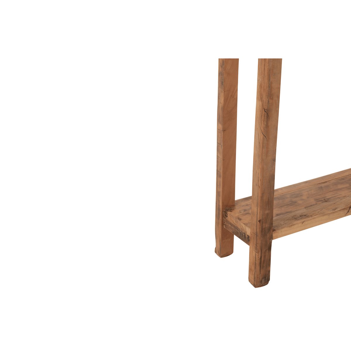 Console double plateau en bois recyclé L120 - CARRIE naturel, HELLIN, DEPUIS 1862