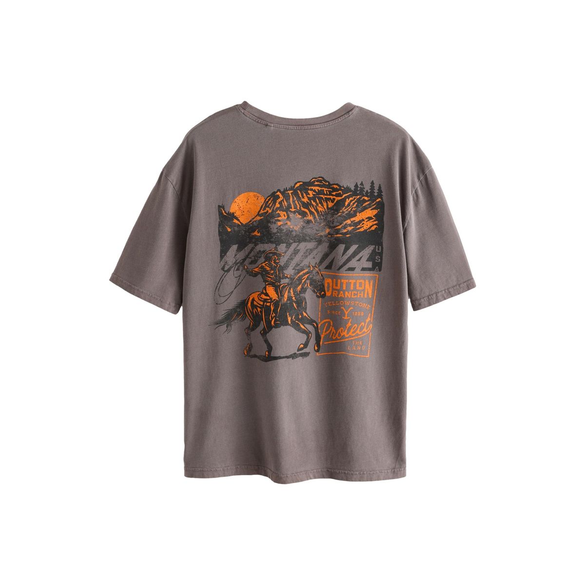 T-shirt yellowstone marron, NEXT