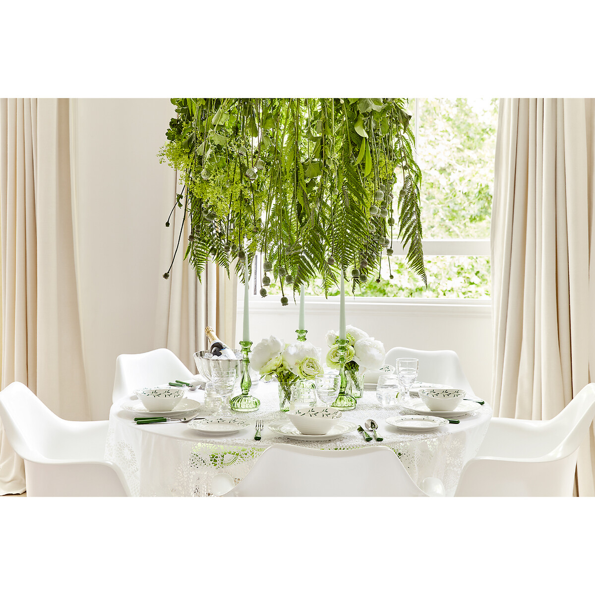 Set of 4 Mistletoe Cereal Bowls white, SOPHIE CONRAN FOR PORTMEIRION