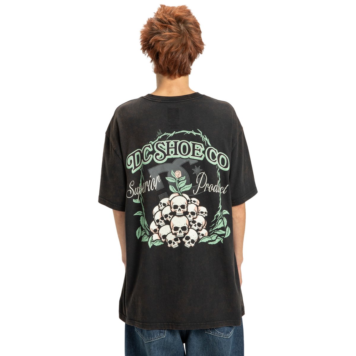T-shirt à manches courtes OUTGROW. noir black, DC SHOES