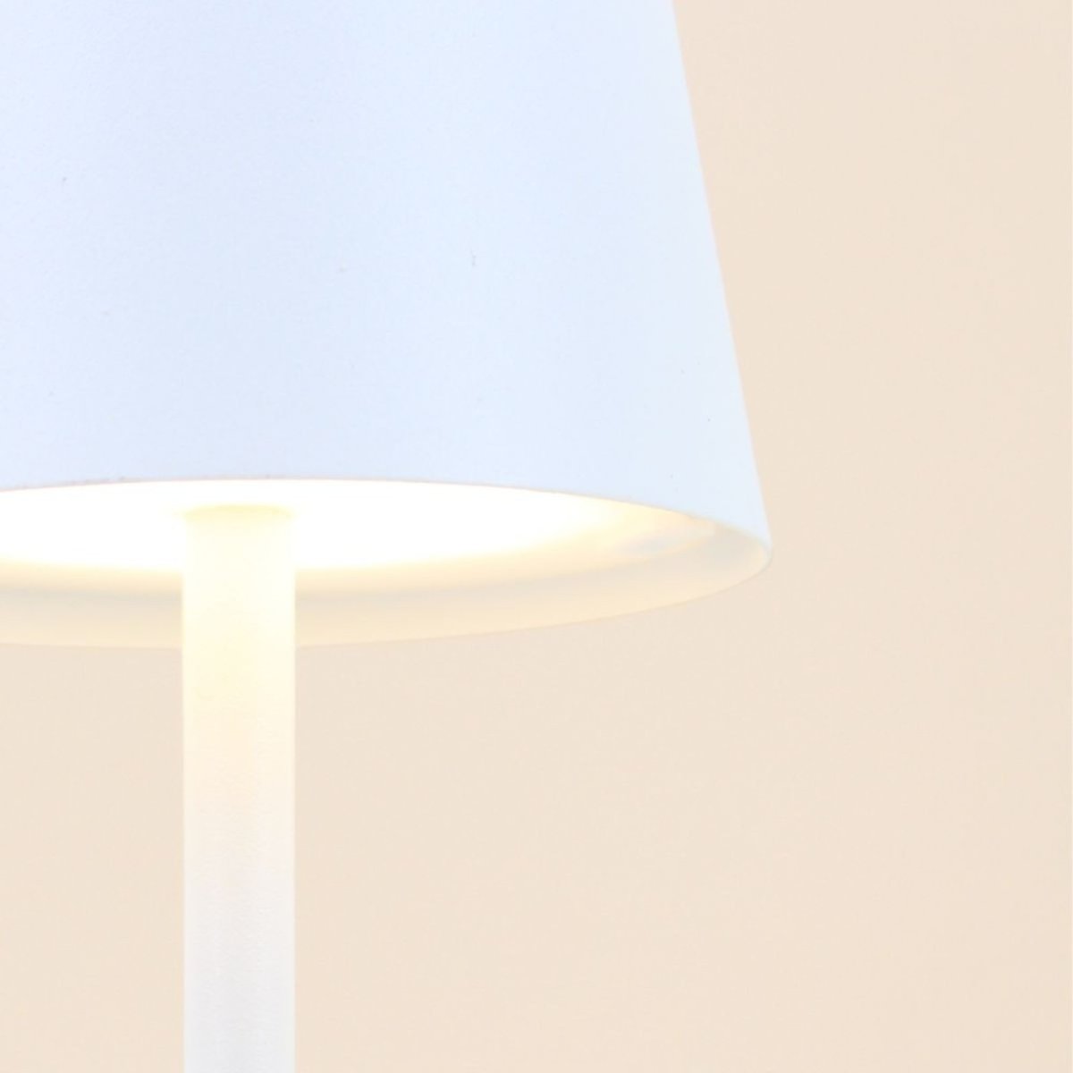 Lampe USB en métal 37cm blanc, ORNAMI