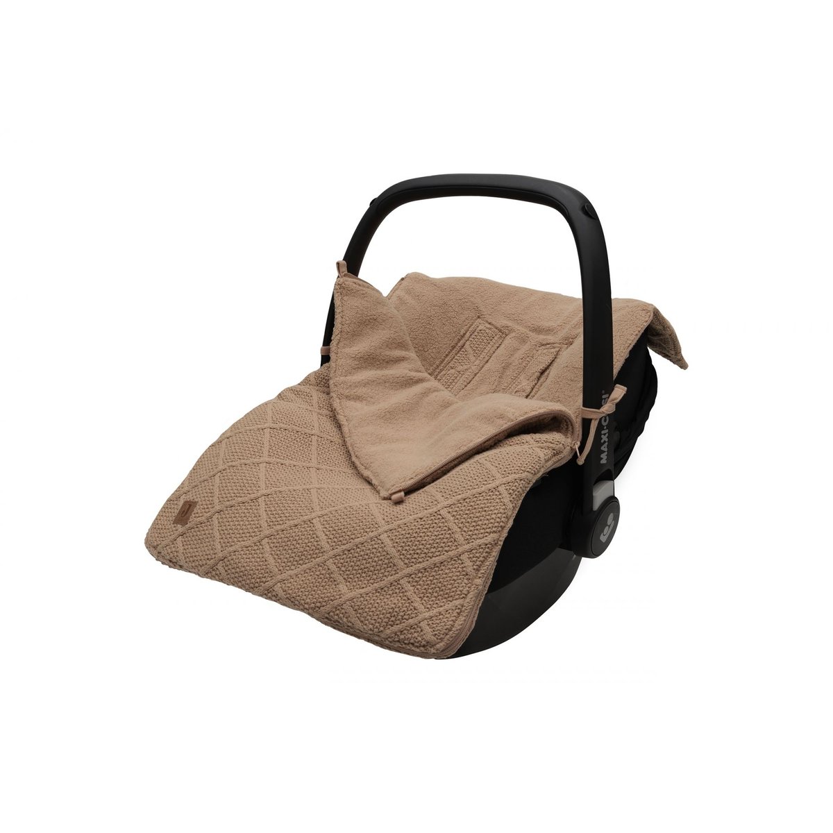 Nid d'ange groupe 0+ Check Knit biscuit, JOLLEIN