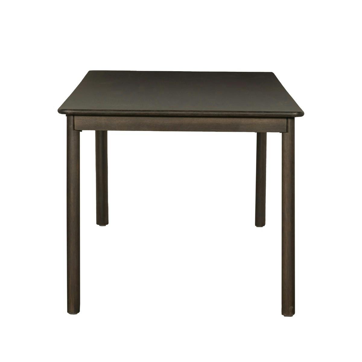 Table à manger moderne 8/10 places en chêne LOREN bois foncé, PIER IMPORT
